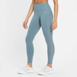 MP Power Netz Leggings für Damen - Kieselblau - XXS