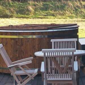 Modernes Ferienhaus in Oster Assels mit uberdachter Terrasse