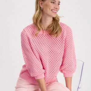 Monari Rundhalspullover Pullover