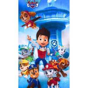 PAW PATROL Badetuch PAW Zentrale, Baumwolle, Kinder Strandtuch 70 x 140 cm