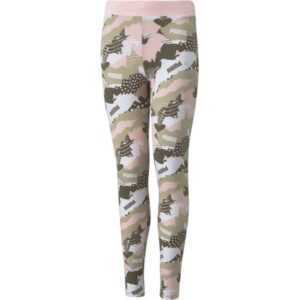 PUMA Kinder Tight Leggings Alpha Allover-Print