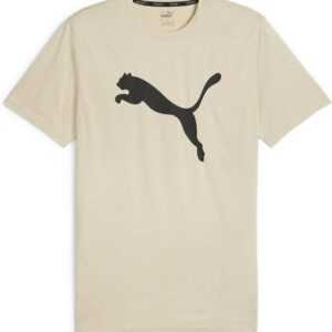 PUMA Kurzarmshirt TRAIN FAV HEATHER CAT TEE PUTTY HEATHER