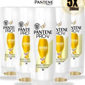 Pantene Haarspülung PRO-V Repair & Care, 5er Pack (5 x 200ml), Gegen Trockenes Haar