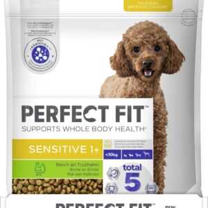 Perfect Fit Sensitive Adult 1+ Hundefutter für kleine Hunde Truthahn 1,4kg