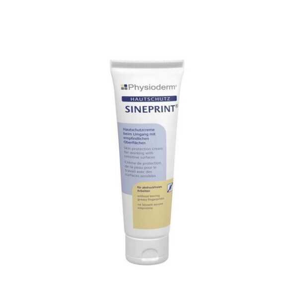 Physioderm Handcreme Handschutzcreme Sineprint, Hautcreme, Creme, Schutz vor Fettabdrücken