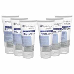 Physioderm Handcreme Hautschutzcreme Protexsan 6 x 50ml, Handcreme, Gesichtscreme, HACCP