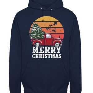 Quattro Formatee Kapuzenpullover Hallmark Merry Christmas - Weihnachten X-mas Weihnachtsgeschenk Unisex (1-tlg)