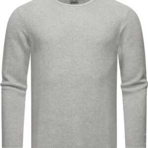 Ragwear Strickpullover Knitson stylischer Herren Sweatpullover mit Rippbündchen