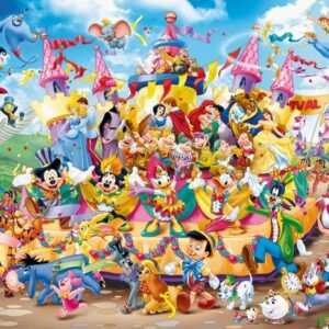 Ravensburger Puzzle 12000654 - Karneval - 1000 Teile Disney Puzzle für Erwachsene und Kinder ab 14 Jahren