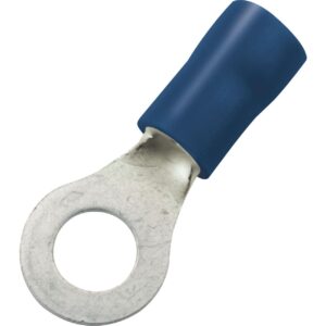 Ringkabelschuh M4,3 1,5 - 2,5 mm² blau, Inhalt 25 Stück