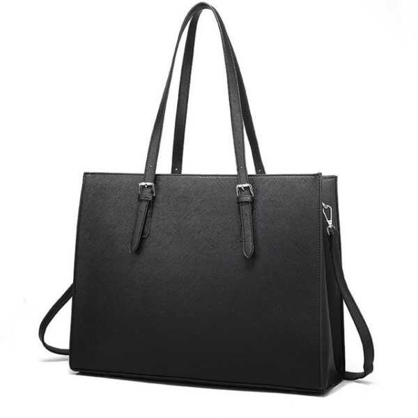 SOTOR Umhängetasche (Damenhandtasche Shopper Große Handtasche Leder Umhängetasche Arbeitstasche Großer Laptop Business Schultaschen 15,6 Zoll Laptop-Tasche für Frauen Wasserdichte, leichte Computer-Tasche aus Leder)