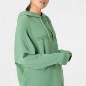 SUPER.NATURAL Hoodie Merino Hoodie W FEEL GOOD HOODIE stylischer Merino-Materialmix