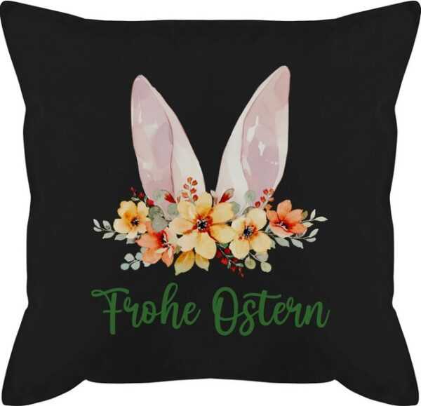 Shirtracer Dekokissen Frohe Ostern Hasenohren Osterüberraschung Ostern Mini Geschenke Osterk, Osterkissen