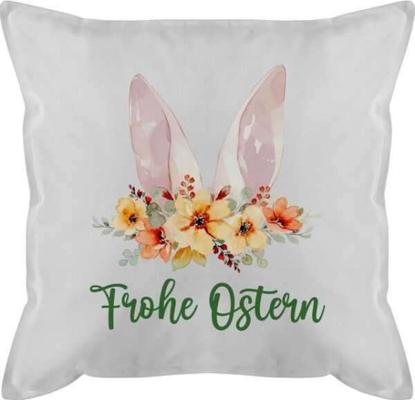 Shirtracer Dekokissen Frohe Ostern Hasenohren Osterüberraschung Ostern Mini Geschenke Osterk, Osterkissen