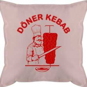 Shirtracer Dekokissen Original Döner Kebab Logo, Karneval & Fasching - Kissen