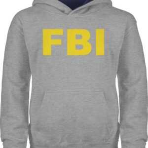 Shirtracer Hoodie FBI Kostüm Karneval & Fasching