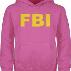 Shirtracer Hoodie FBI Kostüm Karneval & Fasching