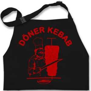 Shirtracer Kochschürze Original Döner Kebab Logo, (1-tlg), Karneval & Fasching
