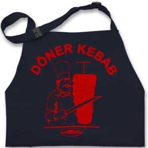 Shirtracer Kochschürze Original Döner Kebab Logo, (1-tlg), Karneval & Fasching