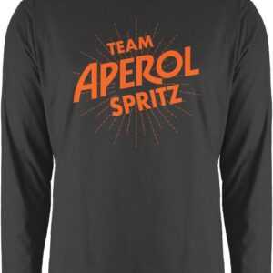 Shirtracer Rundhalsshirt Team Aperol Spritz JGA Mädelsabend Spritztour Aperol Geschenk Karneval & Fasching