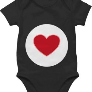 Shirtracer Shirtbody Glücksbär Herz Geschenk Herzen Geschenke Herzgeschenk Valentinstag Karneval & Fasching