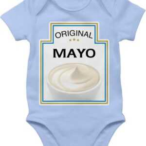 Shirtracer Shirtbody Mayo Kostüm Mayonnaise Karneval & Fasching