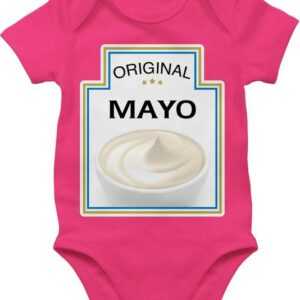 Shirtracer Shirtbody Mayo Kostüm Mayonnaise Karneval & Fasching