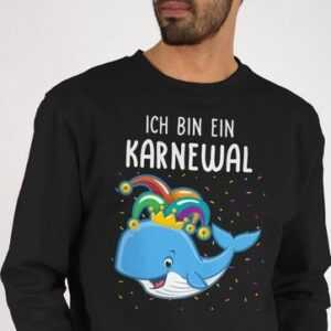 Shirtracer Sweatshirt Karnewal Kostüm - Fasching Karneval Fastnacht - Ich bin ein Karnewal (1-tlg) Karneval & Fasching