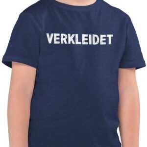 Shirtracer T-Shirt Aufdruck Verkleidet Halloween Kostüm Verkleidet Karneval Verkleidung Karneval & Fasching