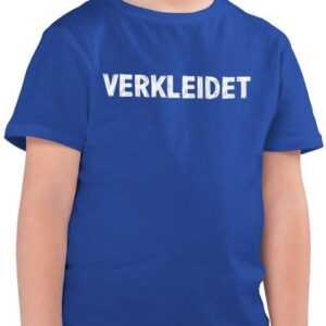 Shirtracer T-Shirt Aufdruck Verkleidet Halloween Kostüm Verkleidet Karneval Verkleidung Karneval & Fasching