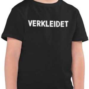 Shirtracer T-Shirt Aufdruck Verkleidet Halloween Kostüm Verkleidet Karneval Verkleidung Karneval & Fasching