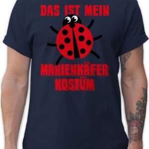 Shirtracer T-Shirt Das ist mein Marienkäfer Kostüm - Marienkaefer Käfer Marienkäferkostüm Karneval & Fasching