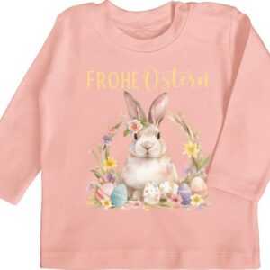 Shirtracer T-Shirt Frohe Ostern Süßer Osterhase Niedliche Kleine Osterüberraschung Osterg Ostergeschenke