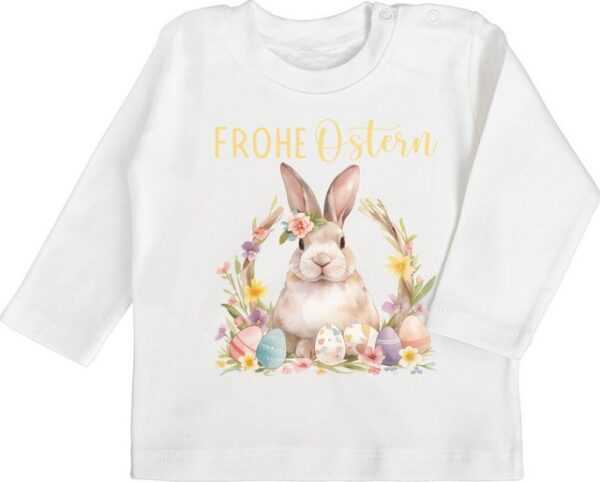 Shirtracer T-Shirt Frohe Ostern Süßer Osterhase Niedliche Kleine Osterüberraschung Osterg Ostergeschenke