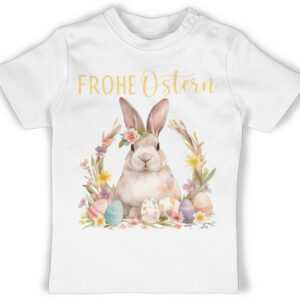 Shirtracer T-Shirt Frohe Ostern Süßer Osterhase Niedliche Kleine Osterüberraschung Osterg Ostergeschenke