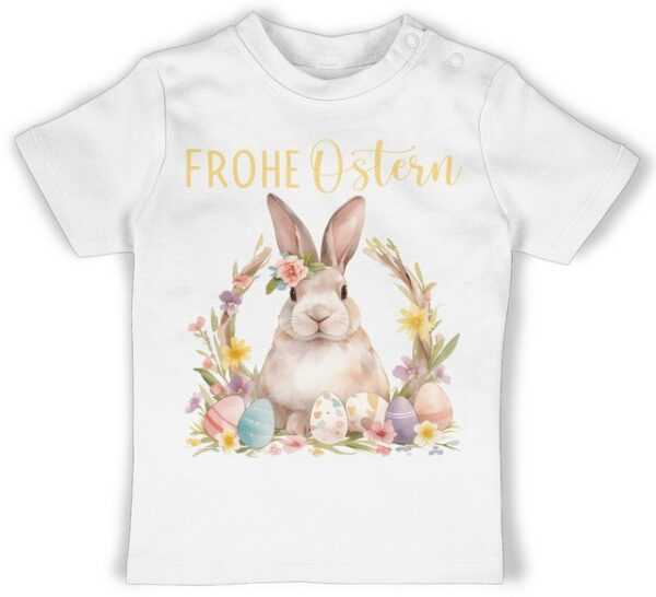 Shirtracer T-Shirt Frohe Ostern Süßer Osterhase Niedliche Kleine Osterüberraschung Osterg Ostergeschenke