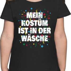 Shirtracer T-Shirt Mein Kostüm ist in der Wäsche Konfetti Karneval & Fasching