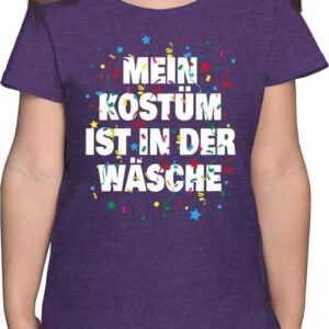 Shirtracer T-Shirt Mein Kostüm ist in der Wäsche Konfetti Karneval & Fasching