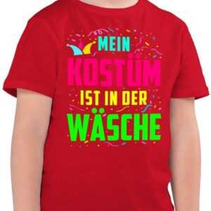 Shirtracer T-Shirt Mein zu Kostüm ist in der Wäsche Karneval & Fasching