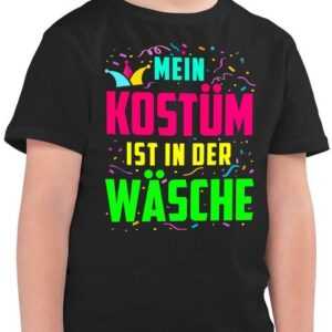 Shirtracer T-Shirt Mein zu Kostüm ist in der Wäsche Karneval & Fasching