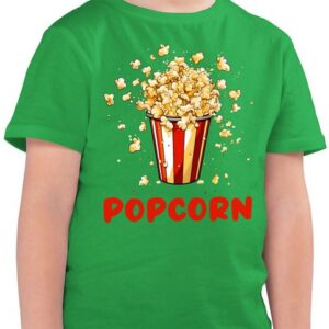 Shirtracer T-Shirt Popcorn Fan Popcornverkleidung Filmliebhaber Pop-Corn (1-tlg) Karneval & Fasching