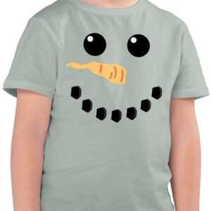 Shirtracer T-Shirt Schneemann Karneval Kostüm - Weihnachten Christmas Eiskönigin Olaf (1-tlg) Karneval & Fasching