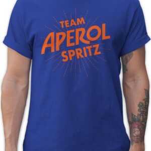 Shirtracer T-Shirt Team Aperol Spritz JGA Mädelsabend Spritztour Aperol Geschenk Karneval & Fasching