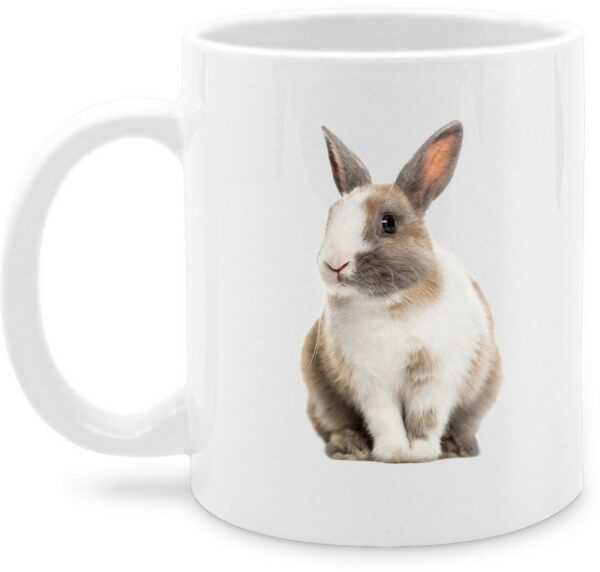 Shirtracer Tasse Hasenmotiv Ostern Hase Motiv Hasen, Keramik, Geschenke für Ostern