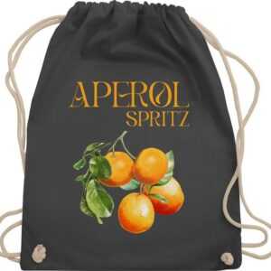 Shirtracer Turnbeutel Aperol Spritz Orangen Aperol Kostüm, Karneval & Fasching