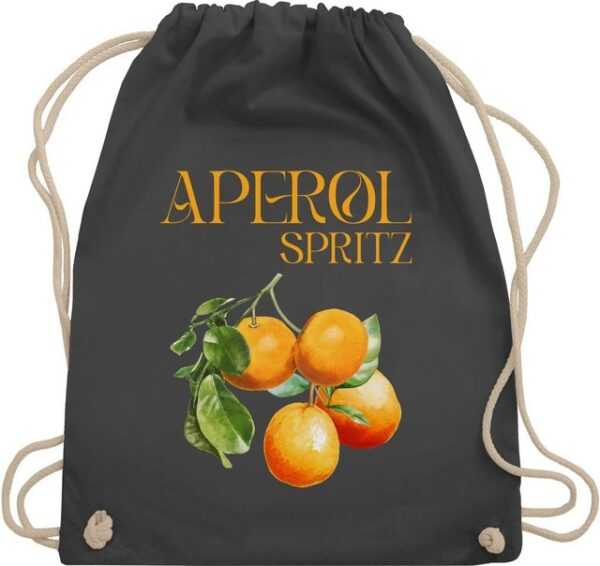 Shirtracer Turnbeutel Aperol Spritz Orangen Aperol Kostüm, Karneval & Fasching