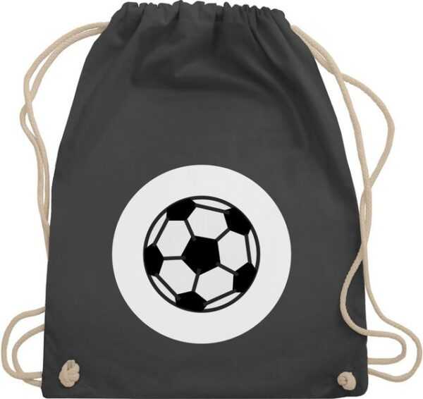 Shirtracer Turnbeutel Glücksbär Fußball Motiv Fuballer Geschenk Soccer, Karneval & Fasching