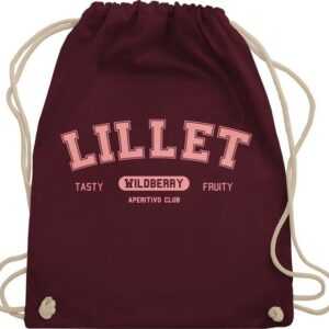 Shirtracer Turnbeutel Lillet Wildberry Wild Berry, Karneval & Fasching