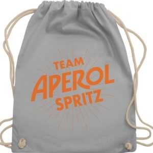 Shirtracer Turnbeutel Team Aperol Spritz JGA Mädelsabend Spritztour Aperol Geschenk, Karneval & Fasching