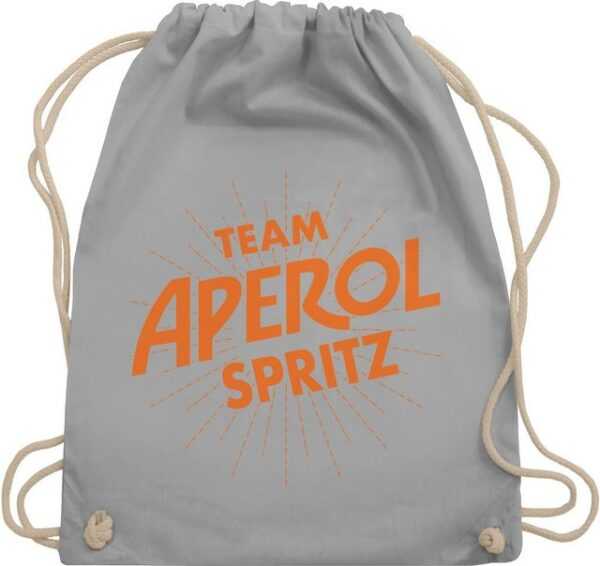 Shirtracer Turnbeutel Team Aperol Spritz JGA Mädelsabend Spritztour Aperol Geschenk, Karneval & Fasching